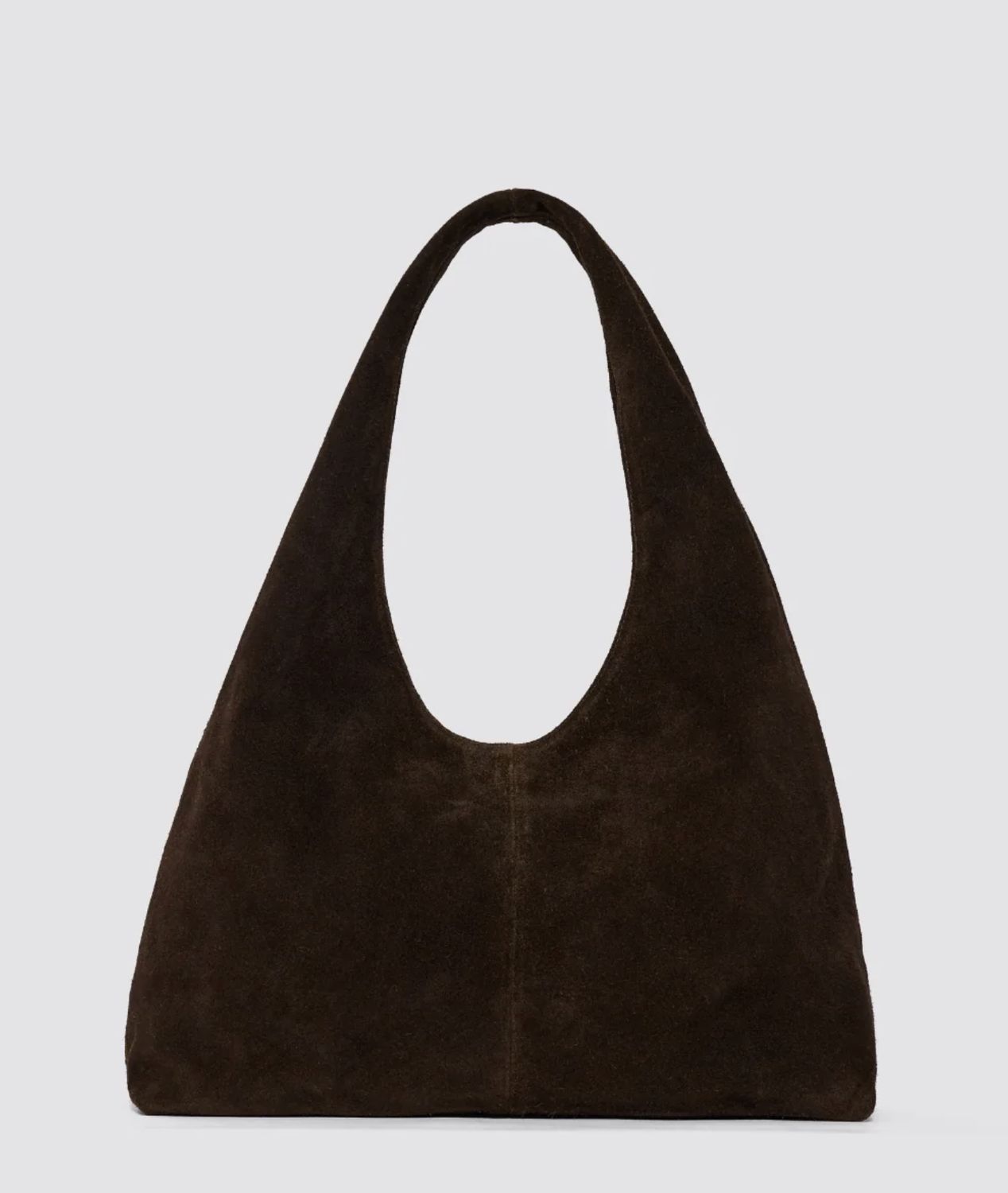 Luna Bag - Chocolate Suede