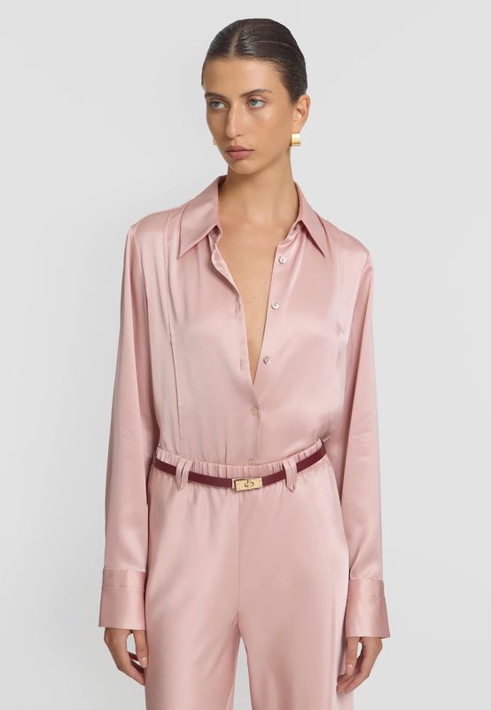 Solstice Shirt - Tinted Rose