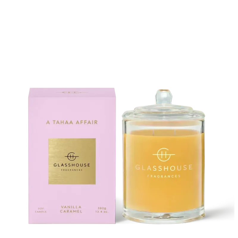 380g Triple Scented Soy Candle - A Tahaa Affair