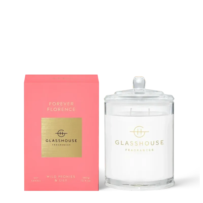 380g Triple Scented Soy Candle - Forever Florence
