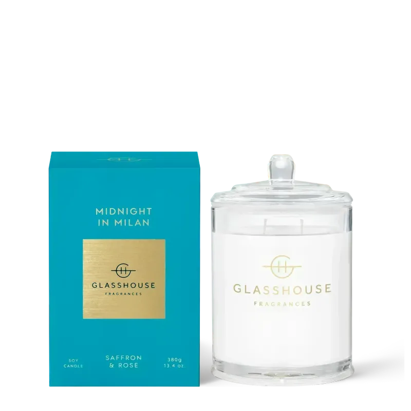 380g Triple Scented Soy Candle - Midnight In Milan
