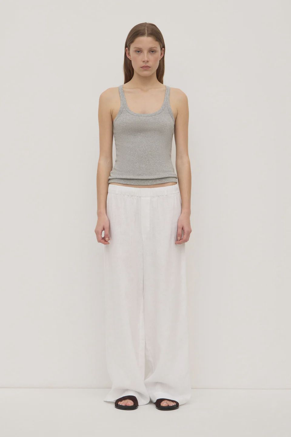 Everyday Linen Pant - White