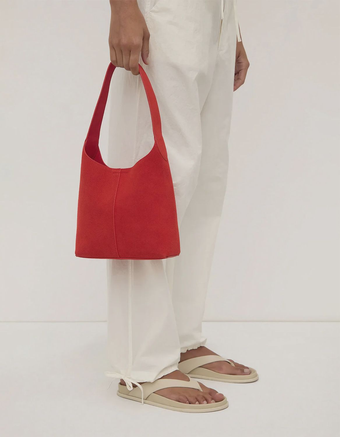 Neve Suede Mini Bag - Chilli