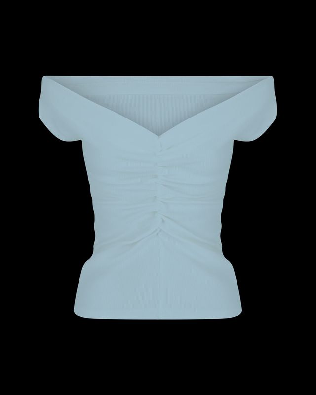 Niveah Tee - Blue Rib