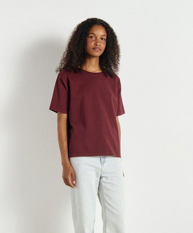 Fizvalley T-Shirt - Vintage Burgundy