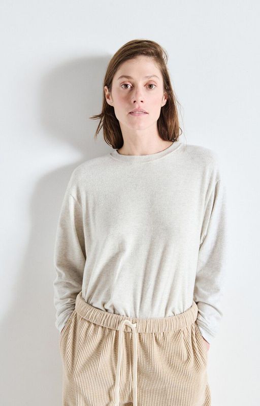 Ypawood Long Sleeve - Heather Grey