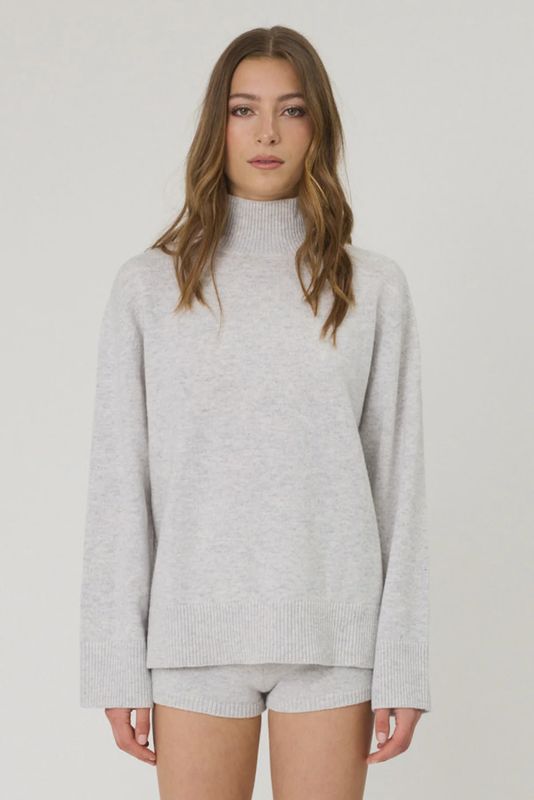 Cilla Knit - Grey Marle