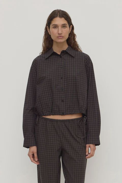 Eddie Check Shirt - Brown/Black