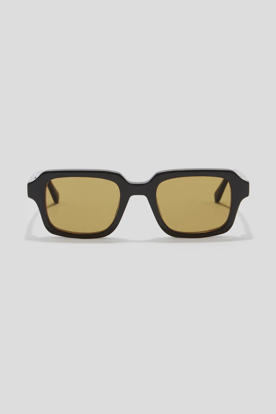 Retro Square Frame - Black/Orange