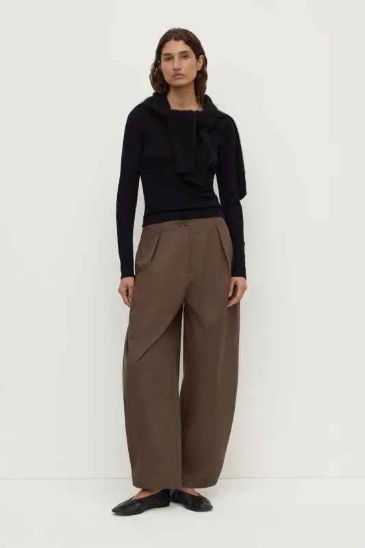 Jasmine Adjustable Barrel Pant - Military