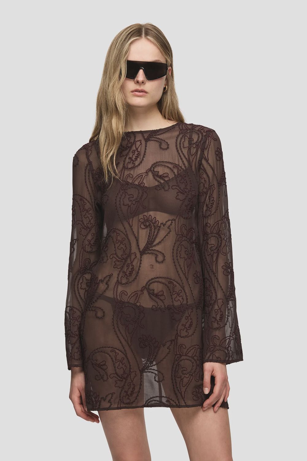 Gemma Dress - Brown