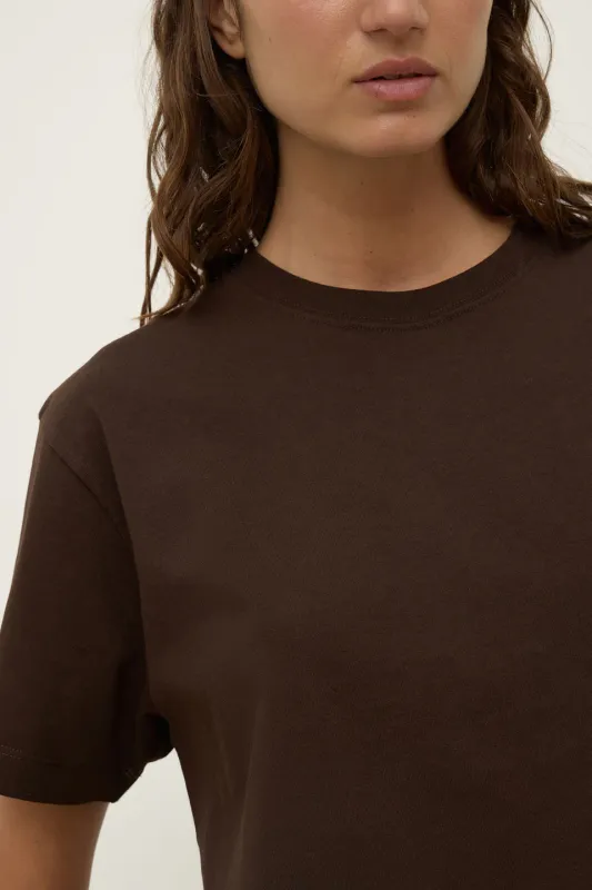 Base Tee - Ganache