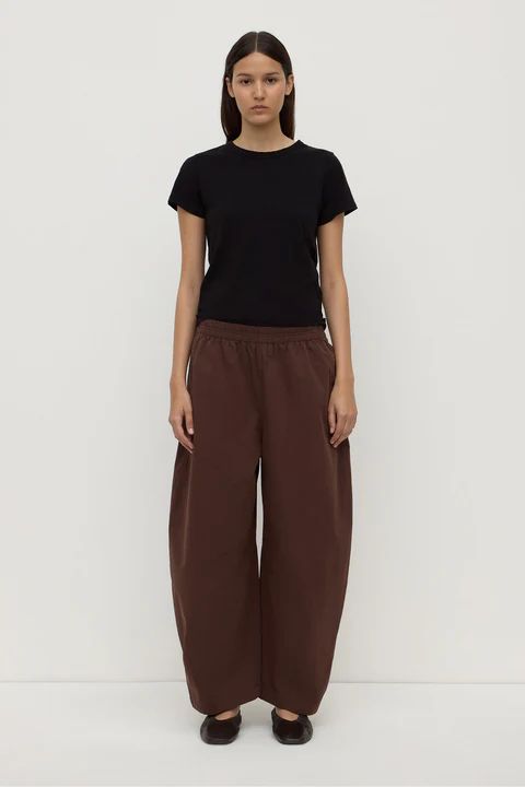 Lola Barrel Pant  Ganache