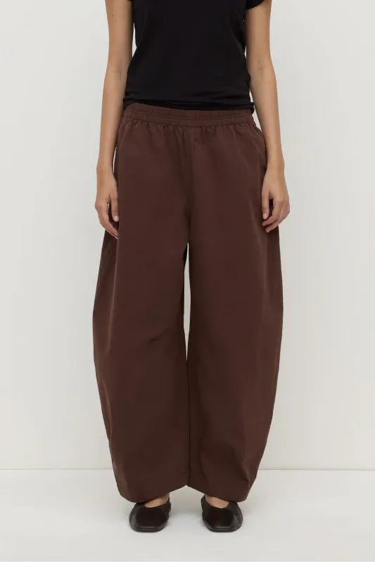 Lola Barrel Pant  Ganache