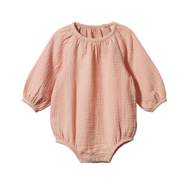 Meadow Bodysuit Muslin - Rose Dust