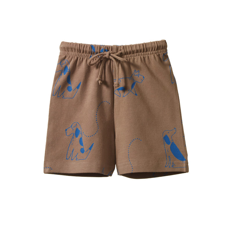 Jimmy Shorts - Dog Walk Print
