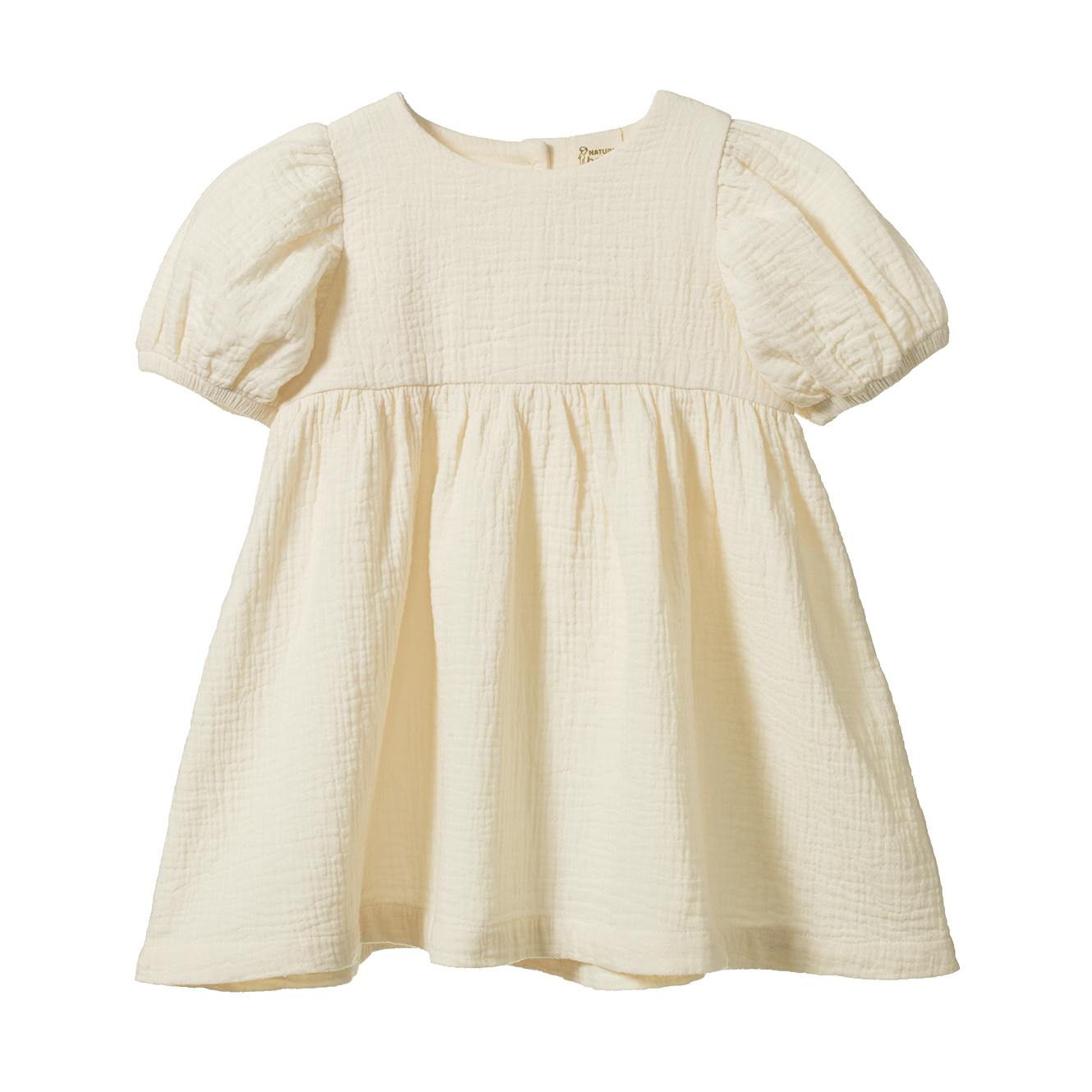 Albertine Dress Muslin - Natural
