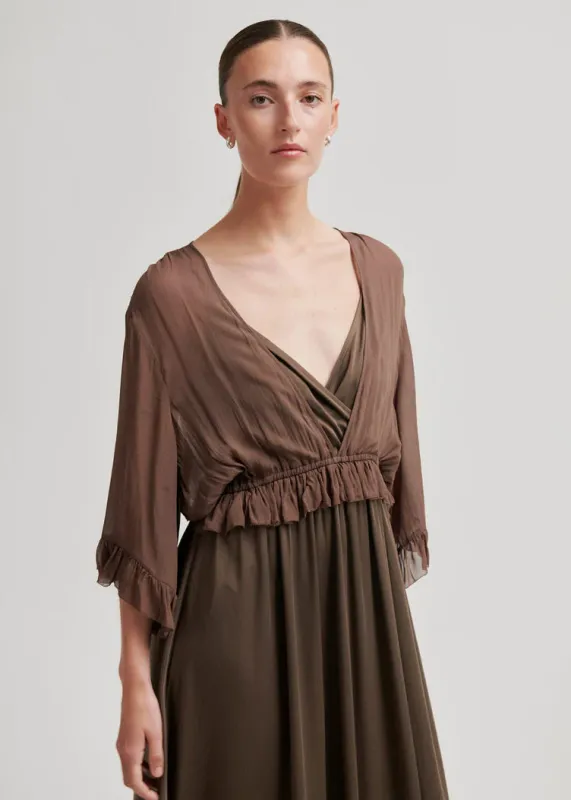 Firenza Dress - Canteen