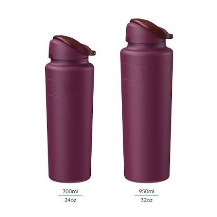 Ora Insulated Water Bottle -  Mulberry