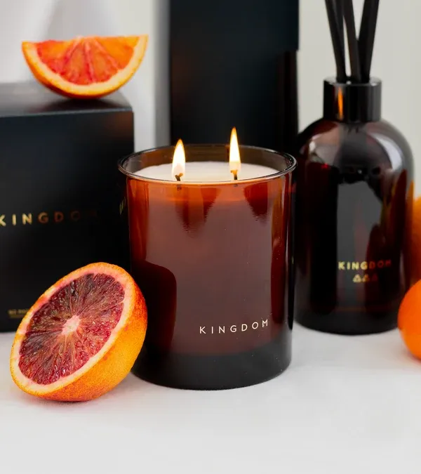 Elderflower &amp; Citrus - Luxury Soy Candle