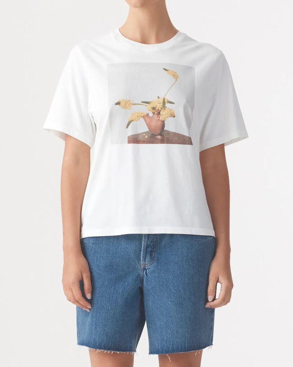 In Bloom Tee - White