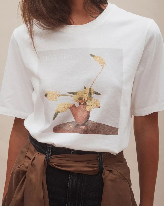 In Bloom Tee - White