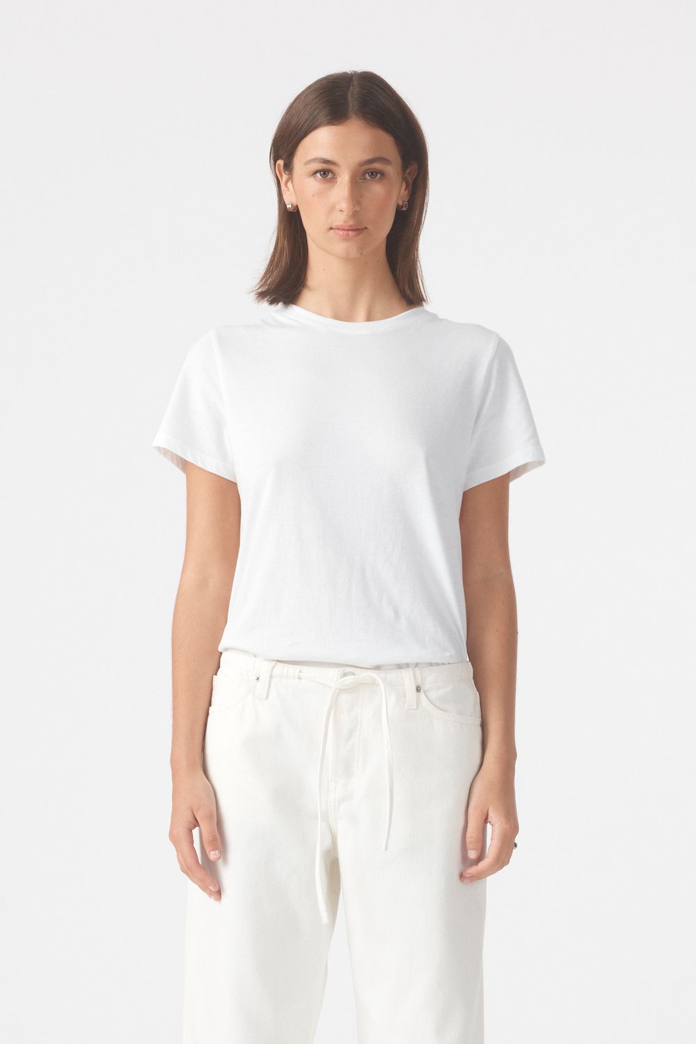 Reese Relaxed Tee - White