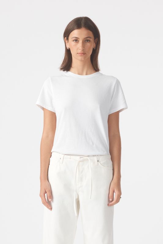 Reese Relaxed Tee - White