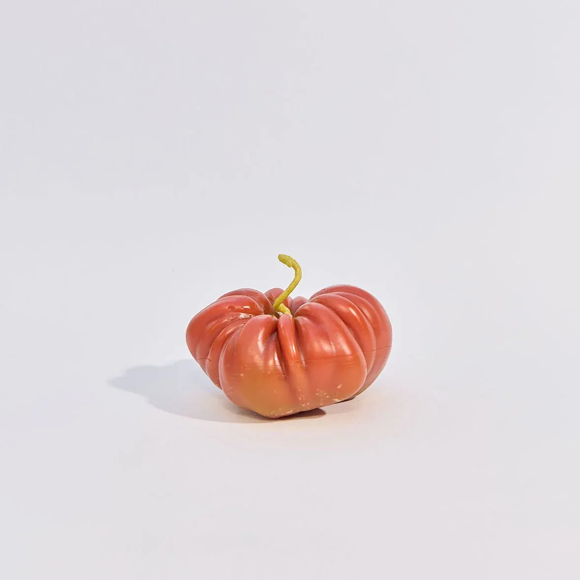 Heirloom Tomato Beeswax Candle - Small Orange