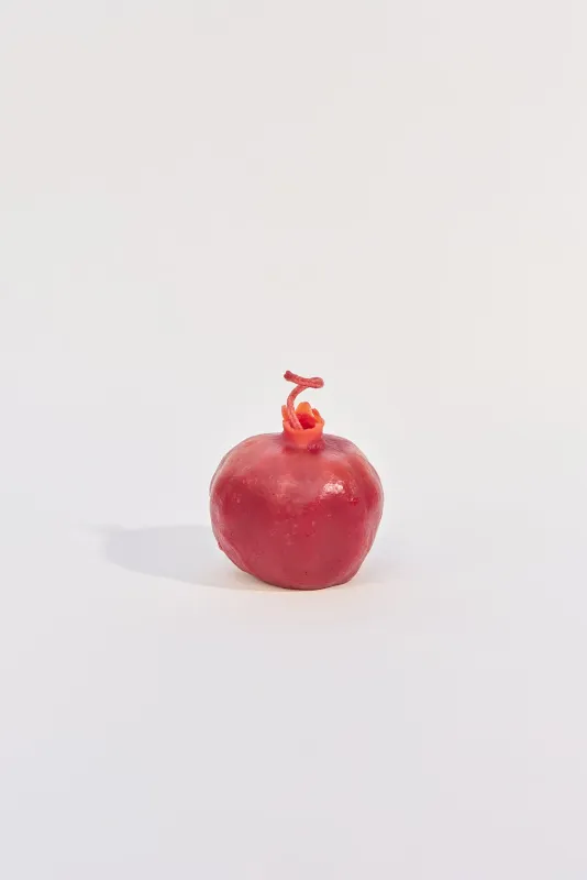 Pomegranate Beeswax Candle