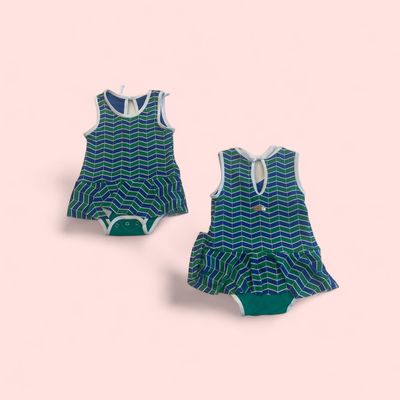 Maio Baby Zigzag Green