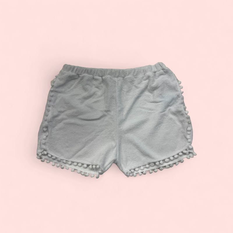 Short Toweled Grelot White