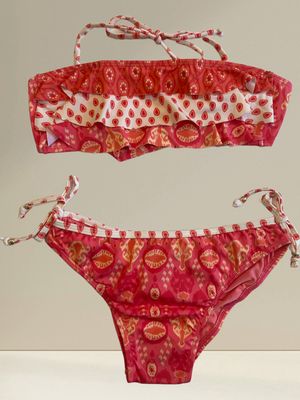 Biquini Ruffles Marrakesh Pink