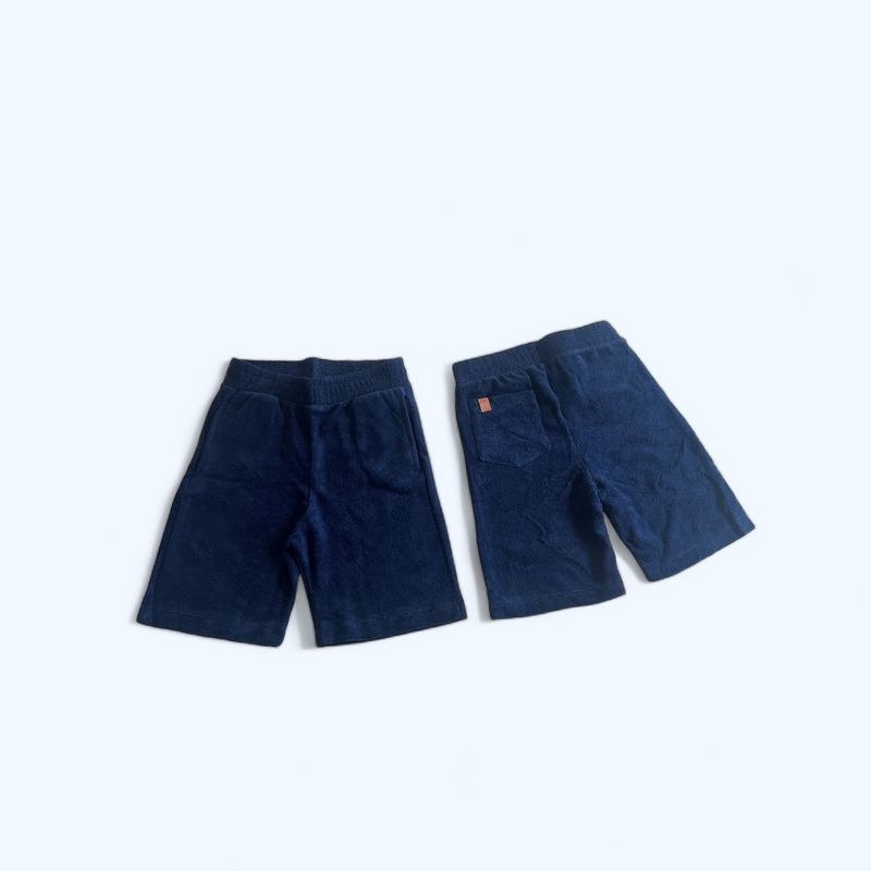 Toweled Bermuda Basic Navy