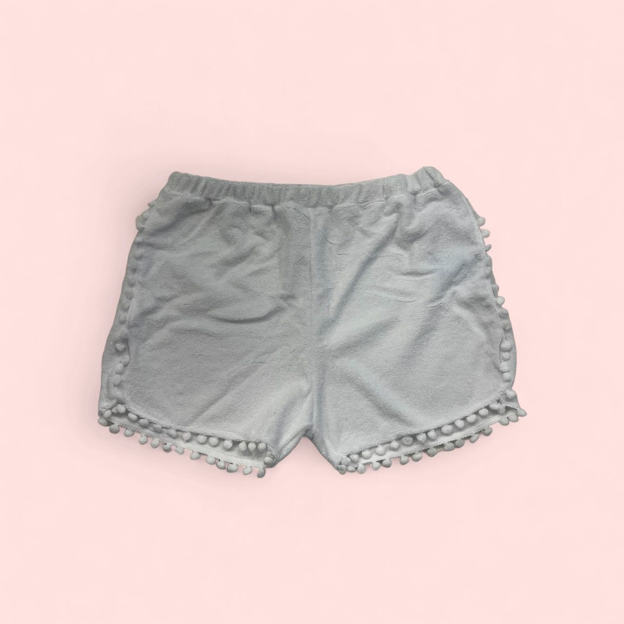 Short Toweled Grelot White, Size: 2