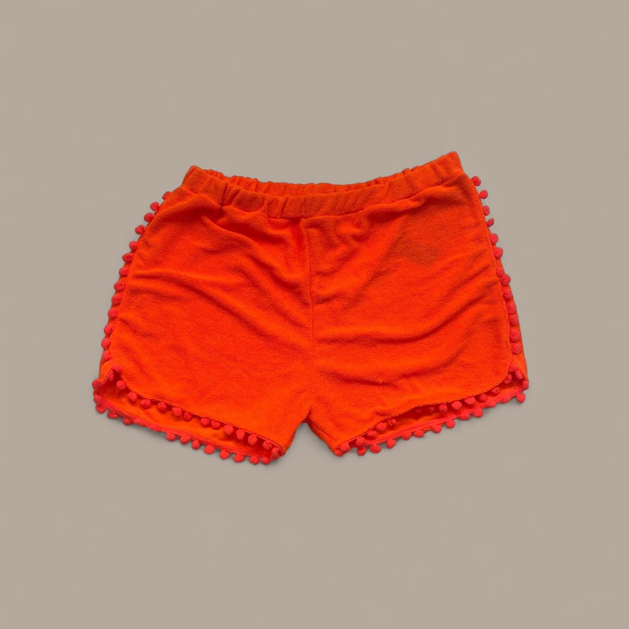 Short Toweled Grelot Orange Neon, Size: 2