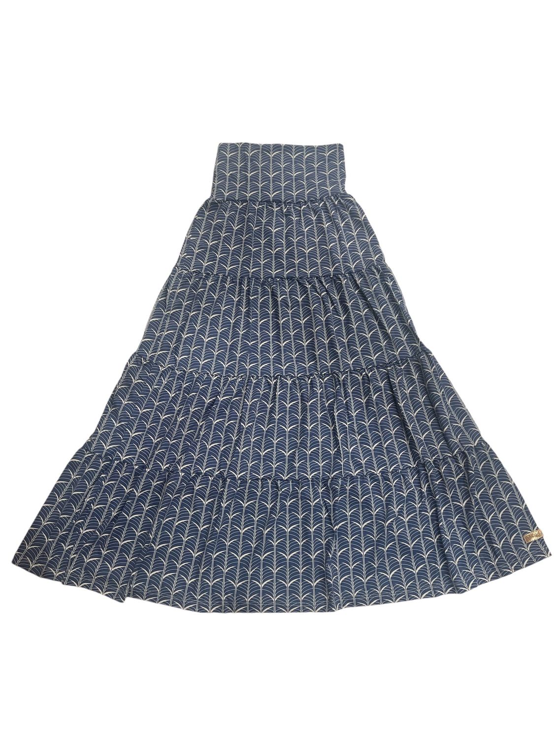 Skirt Weekend Palm Blue, Size: PP