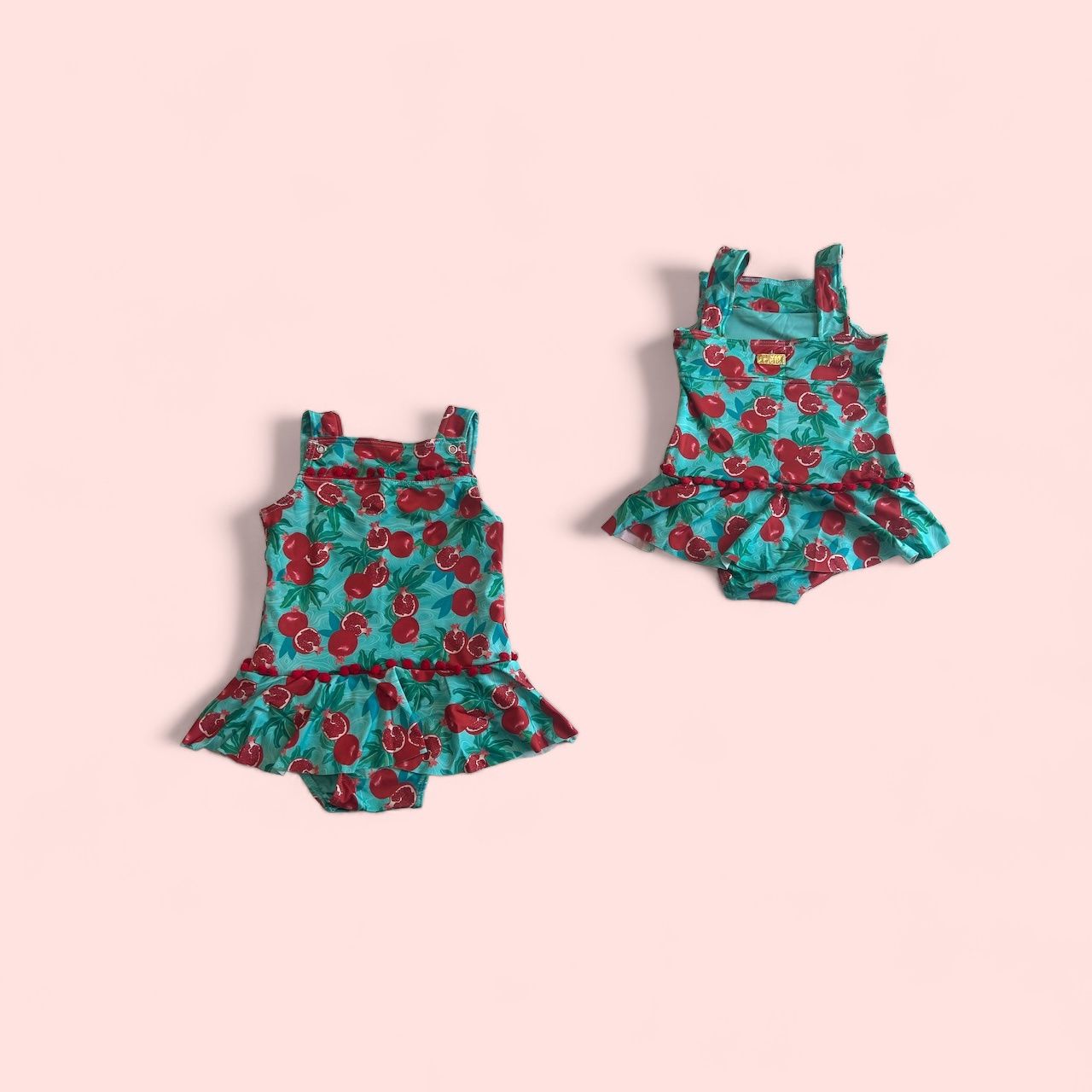 Maio Baby Ruffles Green Agua, Size: M