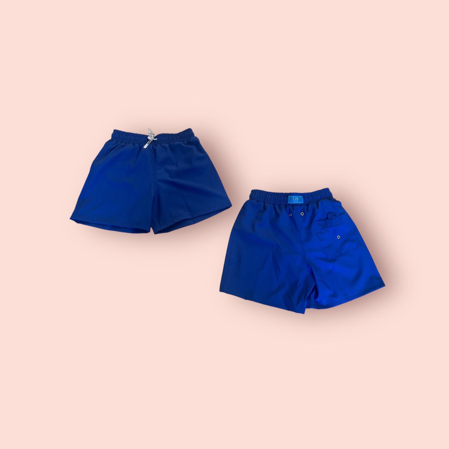 Shorts neon blue, Size: 4