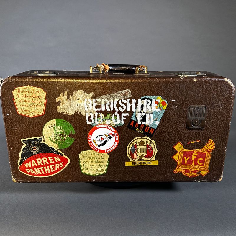 Vintage Martin Committee Trumpet Case With a Story to Tell!