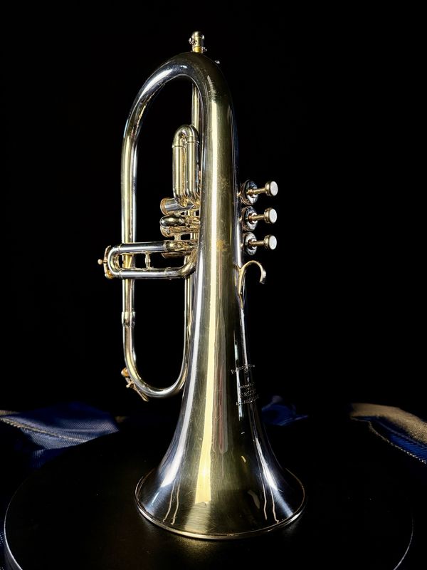 LA Benge Silver Flugelhorn