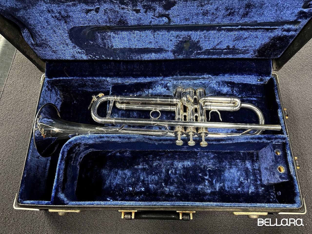 LA Benge 2X+ MLP Trumpet - 1977 - Silver - Original Case