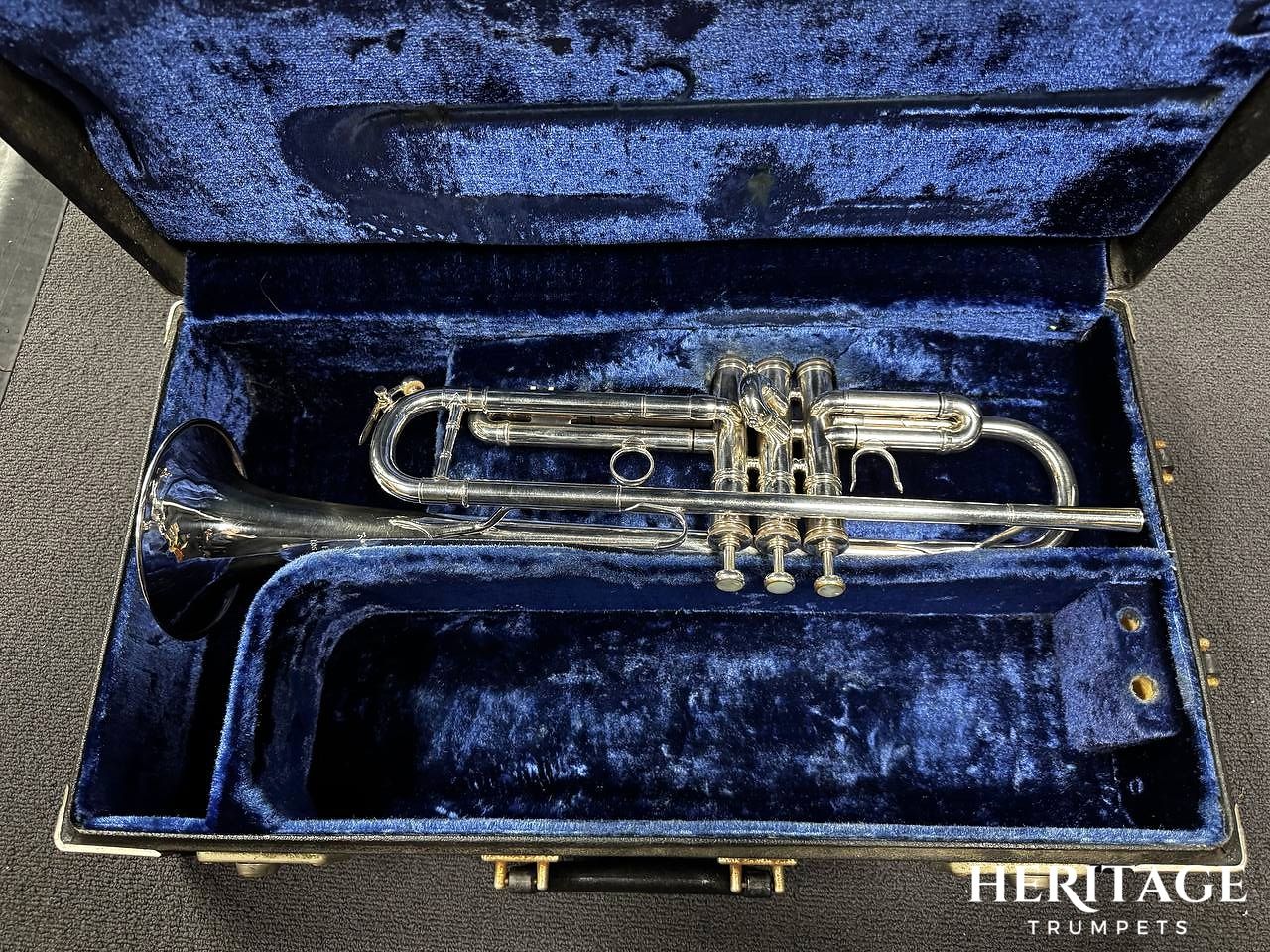 LA Benge 2X+ MLP Trumpet - 1977 - Silver - Original Case
