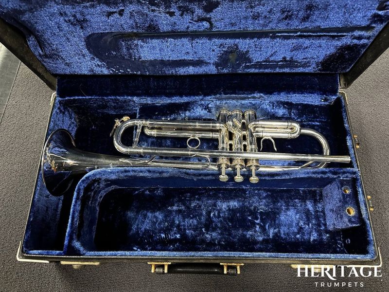 LA Benge 2X+ MLP Trumpet - 1977 - Silver - Original Case