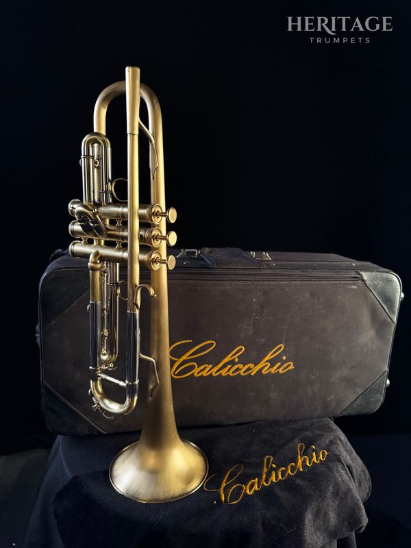 Calicchio R3/2 Trumpet with Calicchio Case and Bag