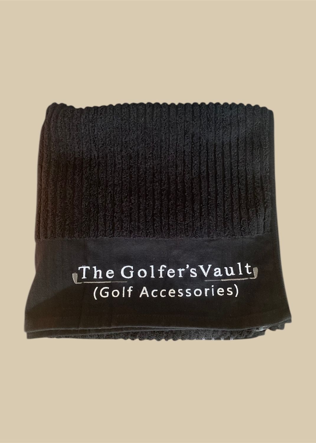 The Golfer’s Vault Striped Towel