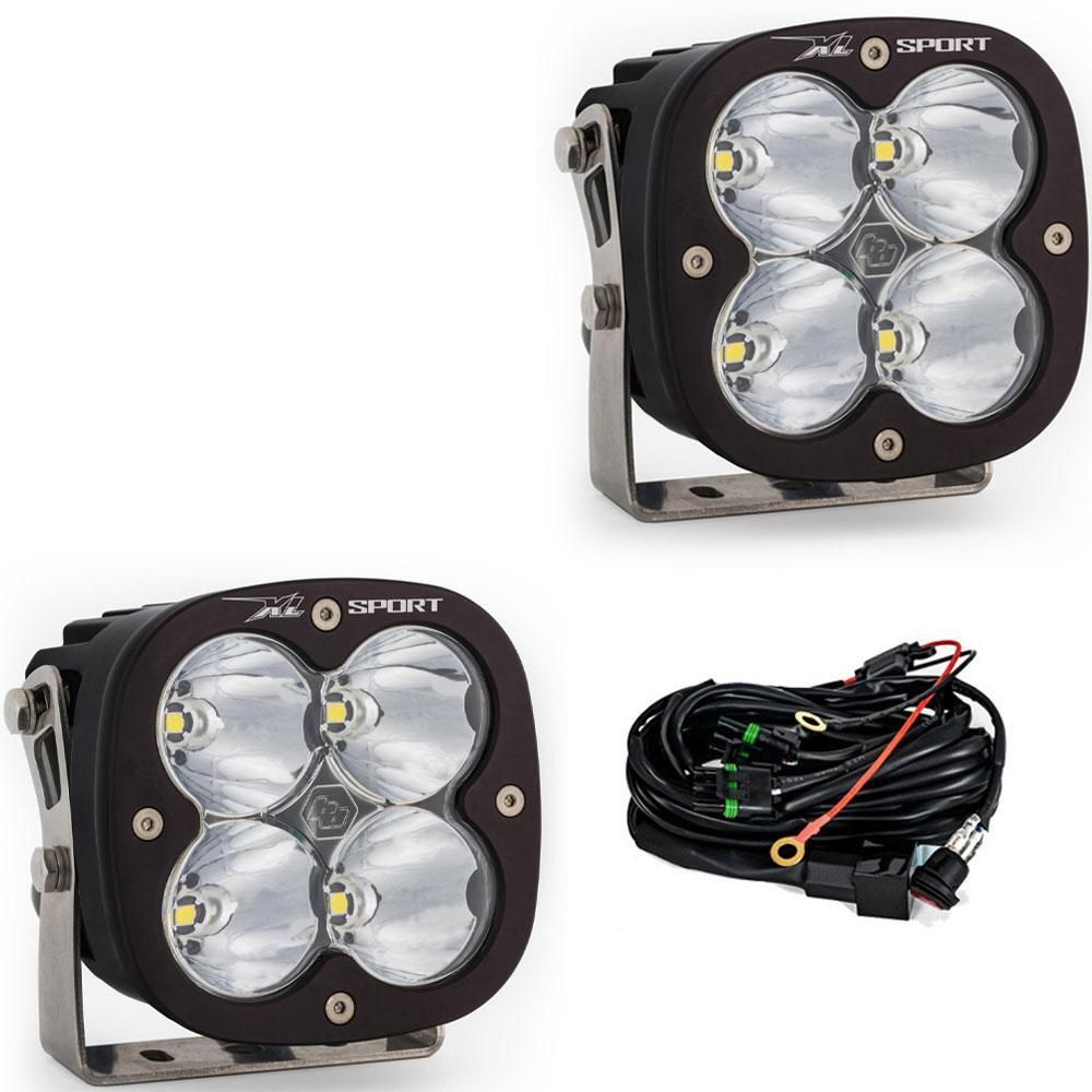 Baja Designs XL Sport LED Auxiliary Light Pod Pair- Universal