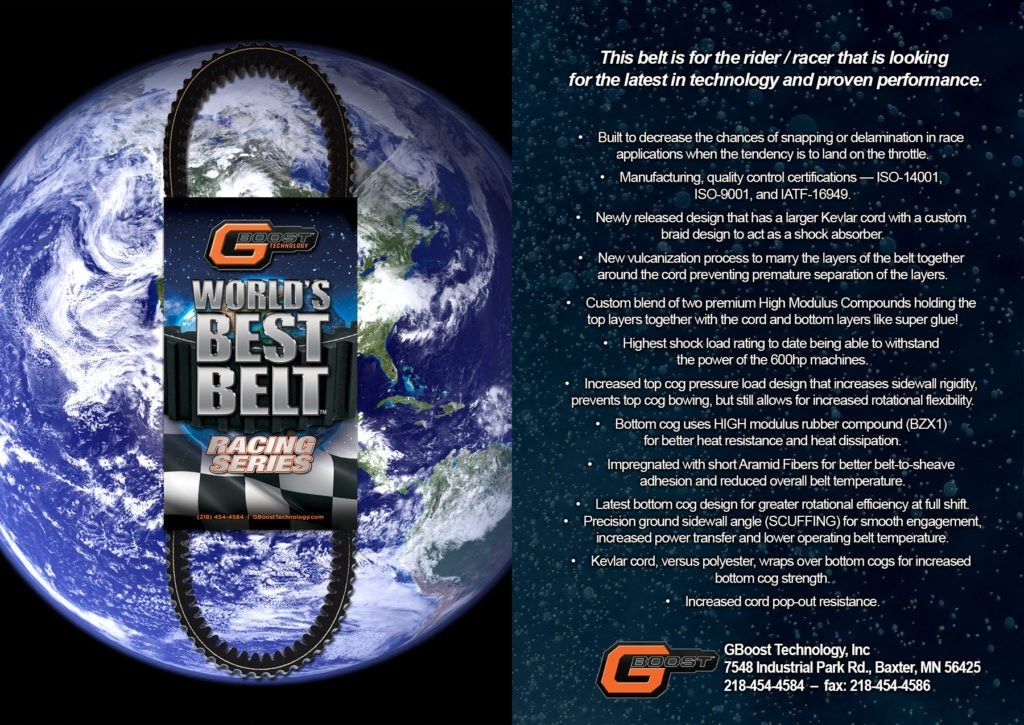 1186 Series- Drive Belts – Polaris, Select Your Belt: World's Best Race Series Belt