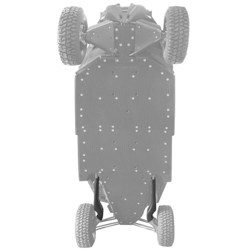 Can-Am Maverick X3 & X3 Max UHMW Trailing Arm Guards, Model: Maverick X3 & X3 MAX 72" Wide (X3 XRS - XRS RR - XMR RR - XRC RR)