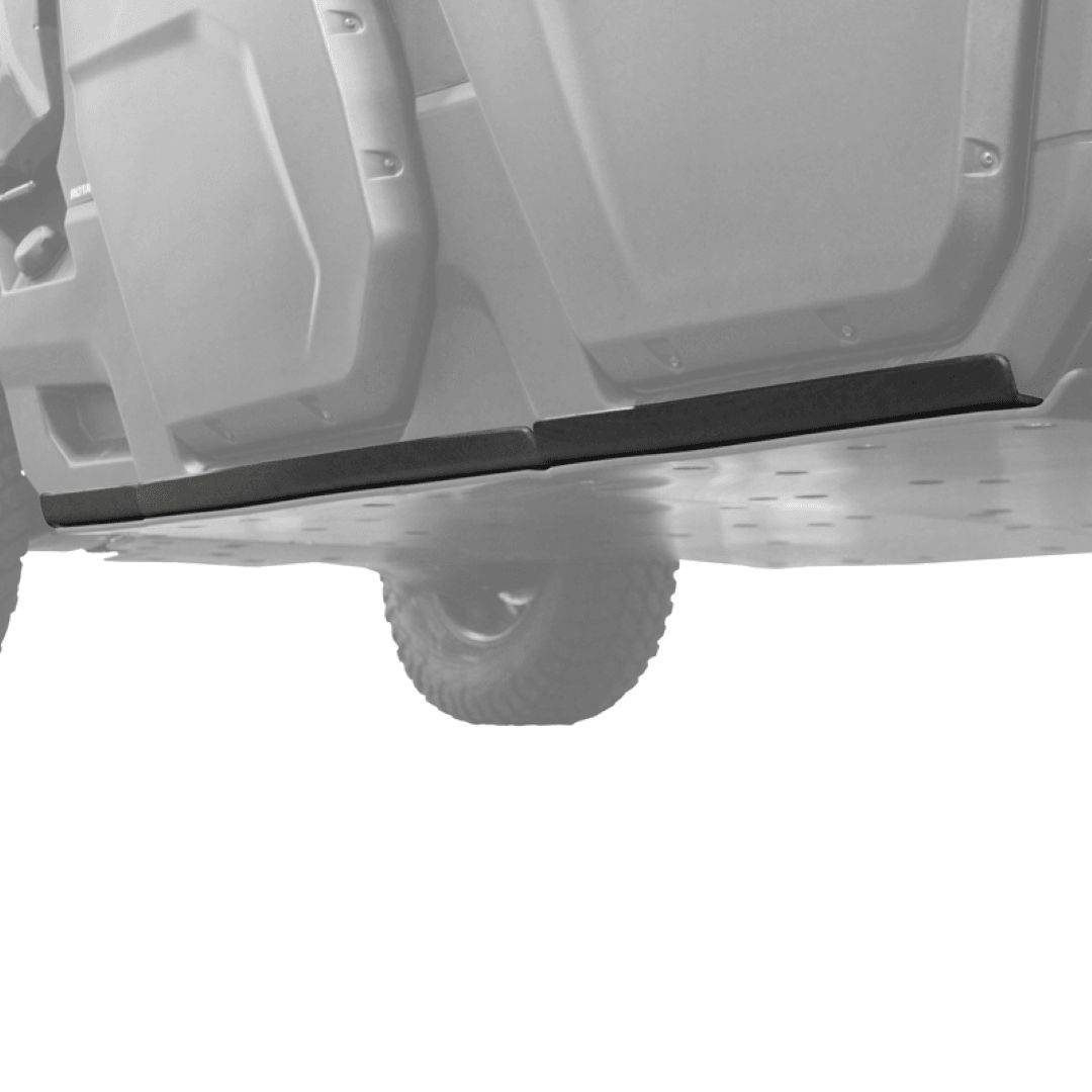 Can-Am Defender Max UHMW Rock Sliders, UHMW Thickness: 1/2"